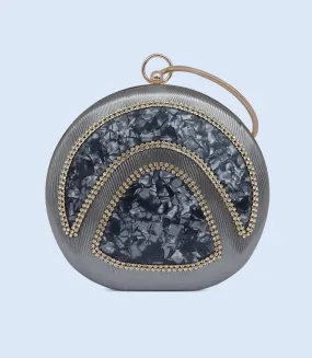 WB2497-GRANITE-Women Snazzy Clutch