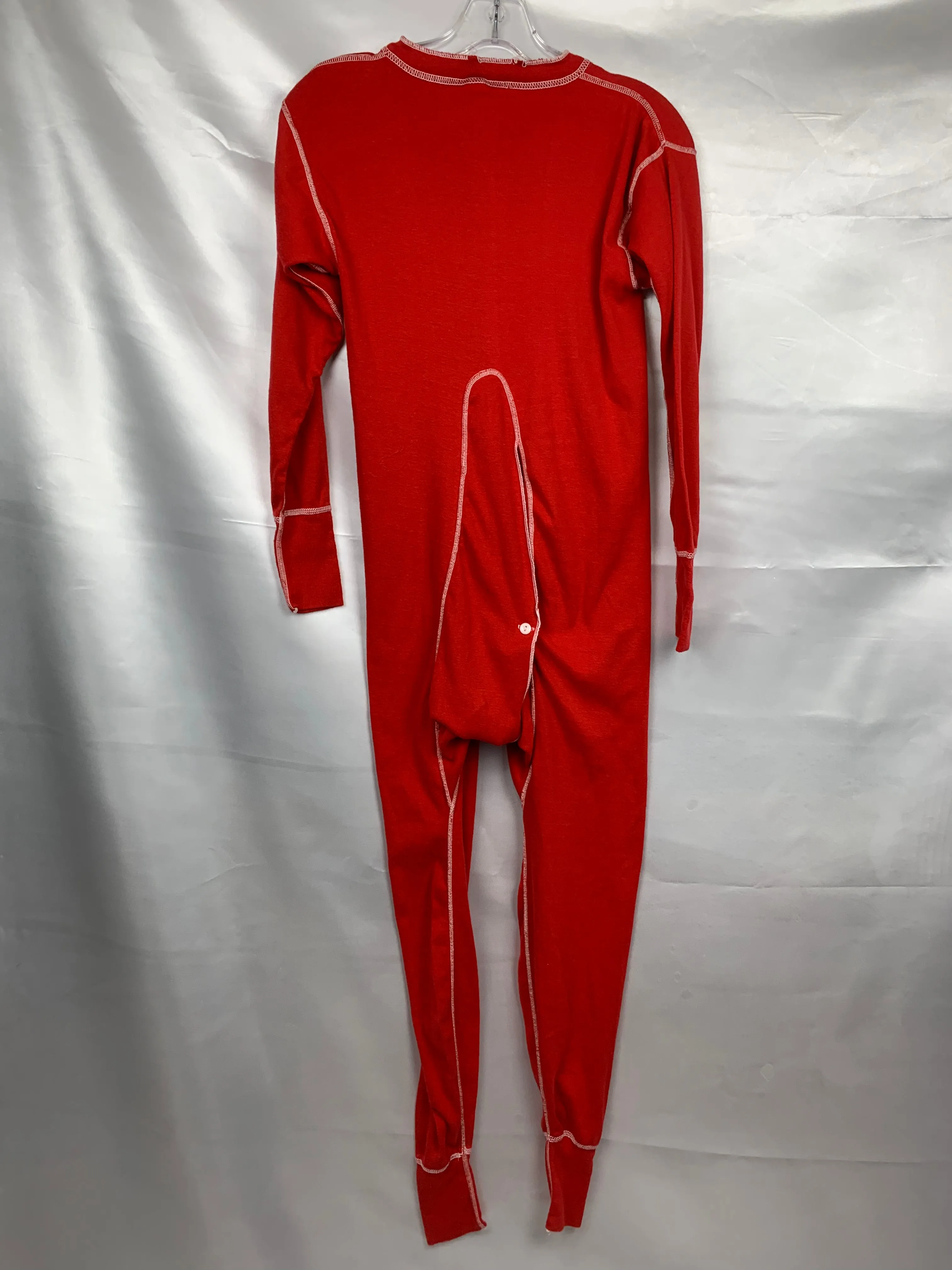 Union Suit Long Johns Thermal Underwear Mens 38 -40 Red