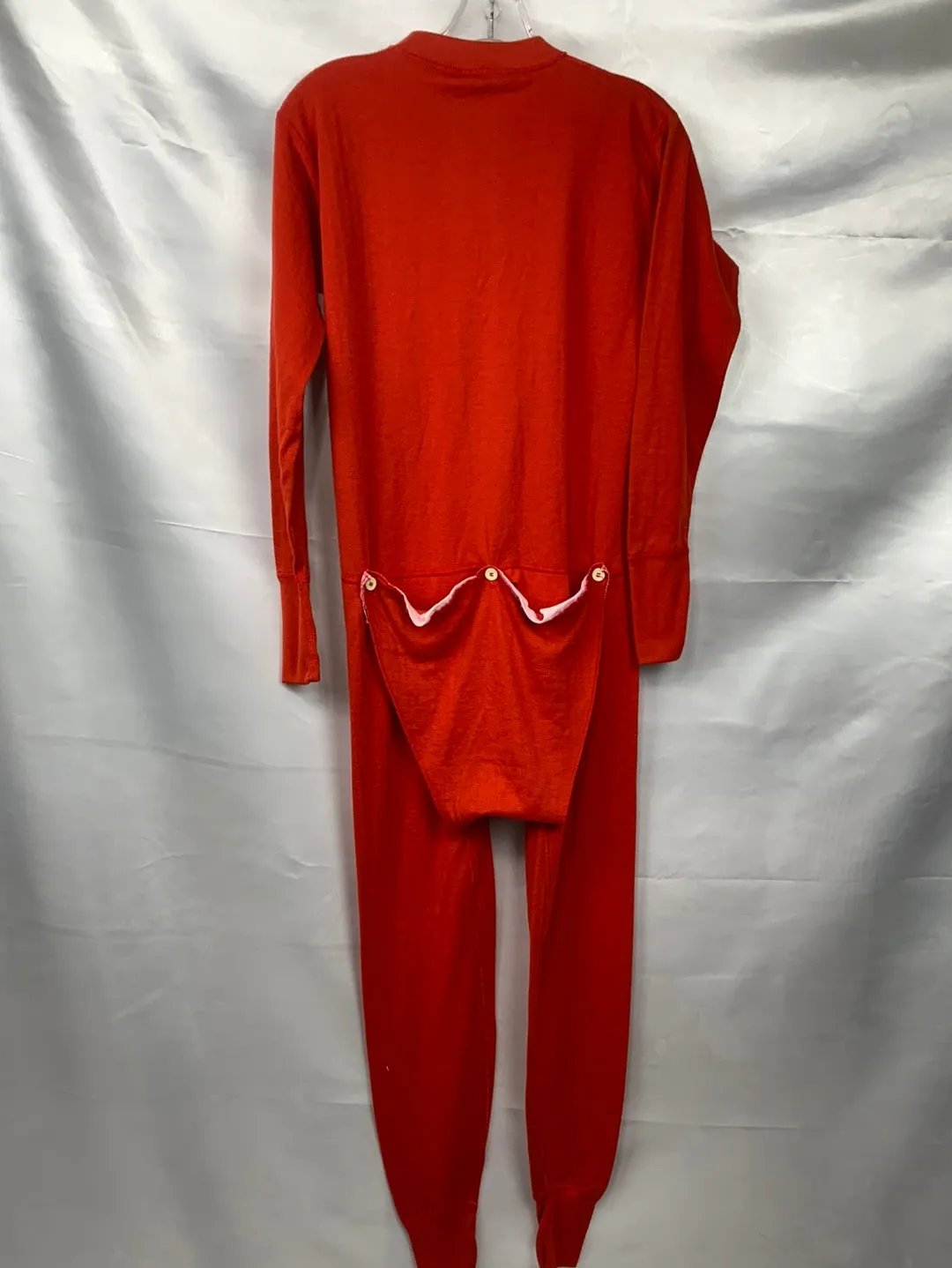 Union Suit Long Johns Thermal Underwear Mens 38 -40 Red