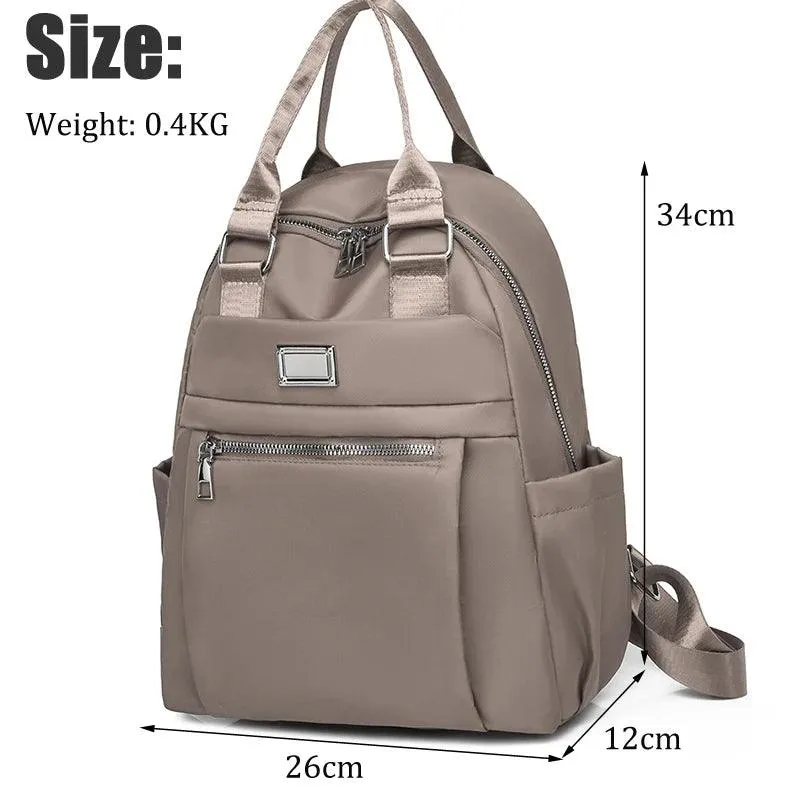 FX255 Leather Fashion Portable Travel Cool Backpack