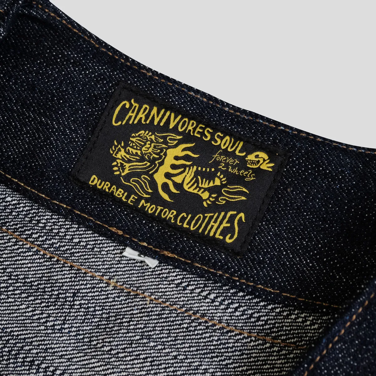 Carnivores Soul Tigra Motorcycle Denim Vest