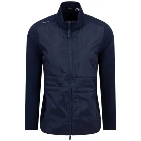 Womens RLX Peplum Full Zip Hybrid Jacket Refined Navy - SS24