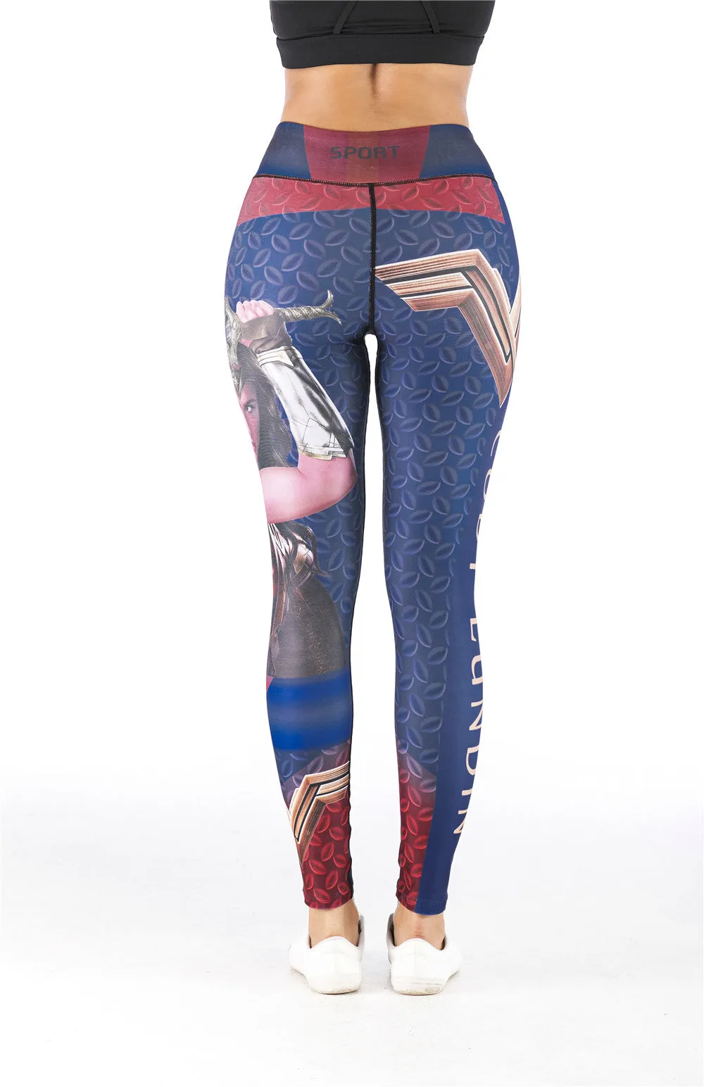 Women's Wonder Woman 'Battle' Leggings