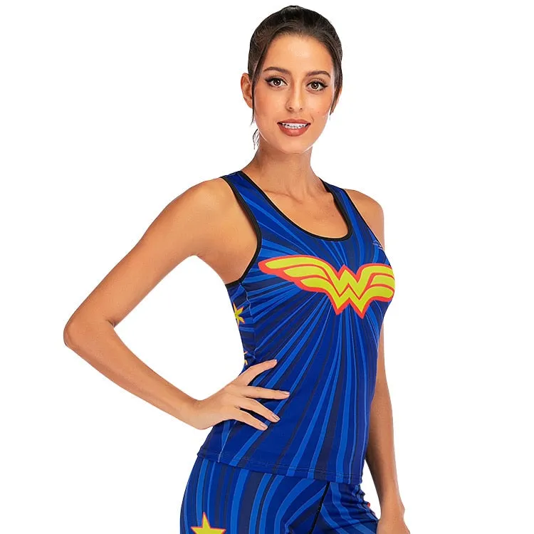 Women's Wonder Woman 'Super Friends' Tank Top