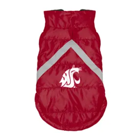 WSU Dog Puffer Vest